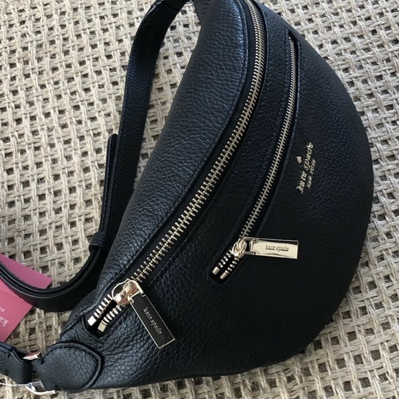Kate spade Leila belt bag black Fanny pack new - Picture 5 of 10